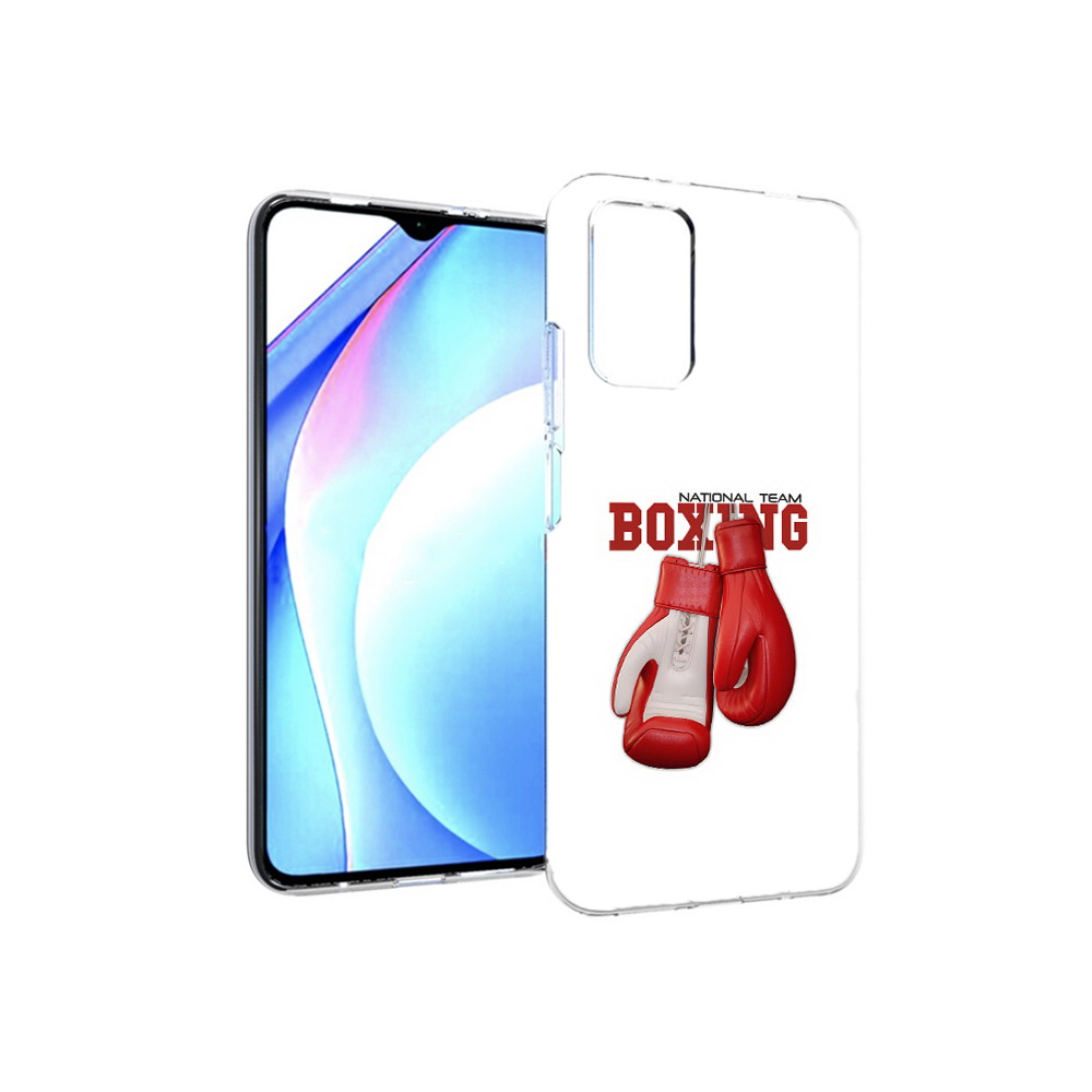 

Чехол MyPads Tocco для Xiaomi Redmi 9T боксерские перчатки (PT226951.281.244), Прозрачный, Tocco