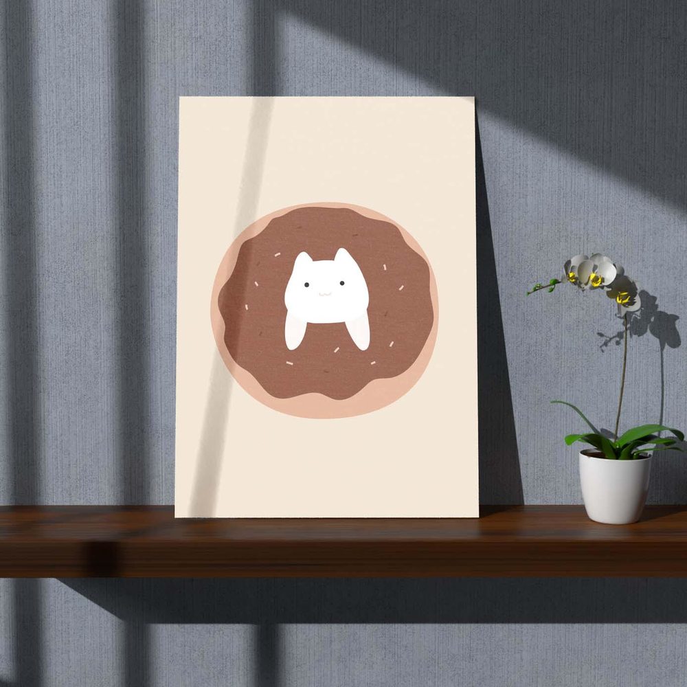 Кот бабл. Картина кот в стене. Кот пончик силуэт. Кот пончик Уфанет. Кот пончик Ронан Бадель.