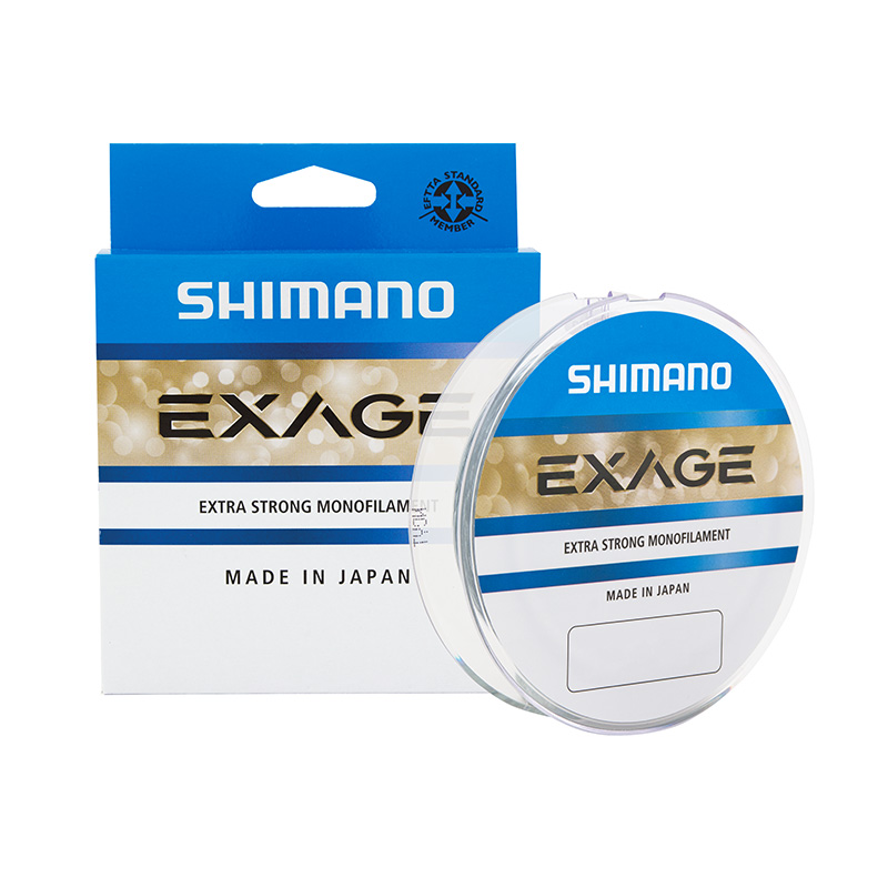 

Леска монофильная Shimano Exage 0,36 мм, 150 м, 10,4 кг, clear, Exage