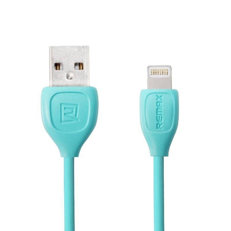 фото Кабель usb - lightning (для iphone) remax rc-050i, голубой