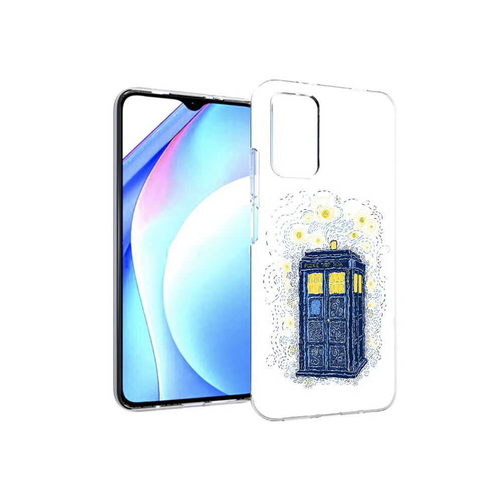 

Чехол MyPads Tocco для Xiaomi Redmi 9T будка рисунок (PT226951.281.249), Прозрачный, Tocco