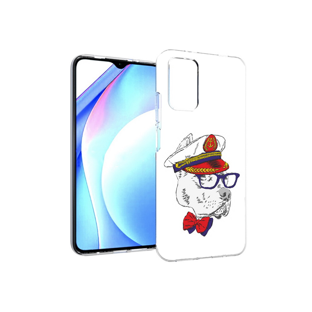 

Чехол MyPads Tocco для Xiaomi Redmi 9T бульдог (PT226951.281.251), Прозрачный, Tocco
