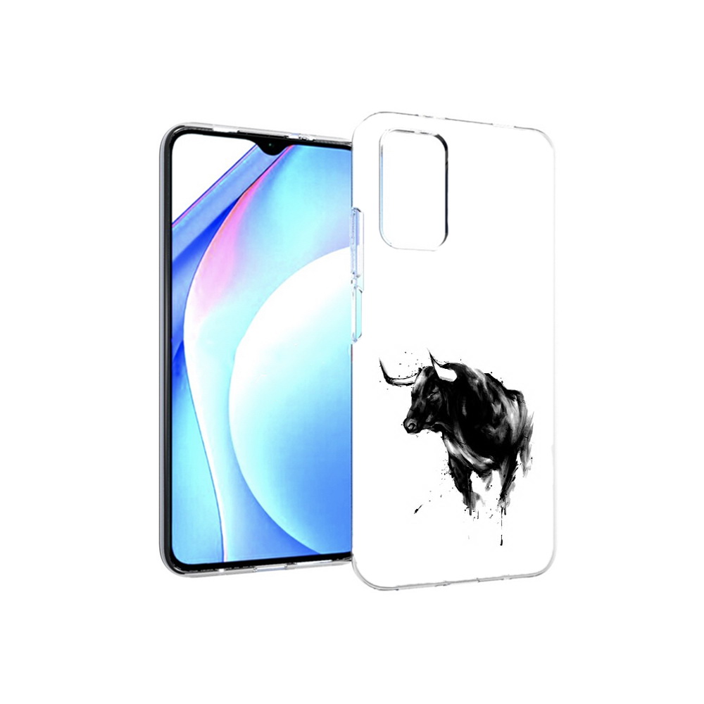 

Чехол MyPads Tocco для Xiaomi Redmi 9T бык (PT226951.281.254), Прозрачный, Tocco
