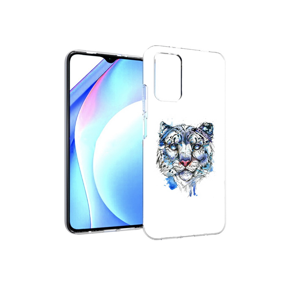 

Чехол MyPads Tocco для Xiaomi Redmi 9T водяной тигр (PT226951.281.263), Прозрачный, Tocco