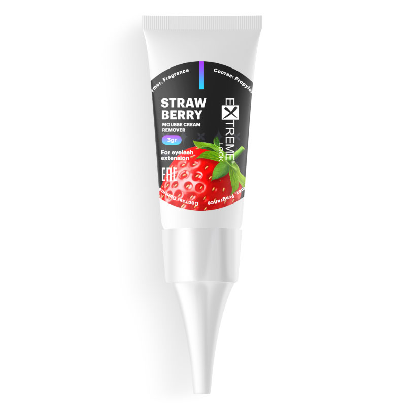 

Ремувер Extreme Look Sweet strawberry крем-мусс в тубе, 3 г