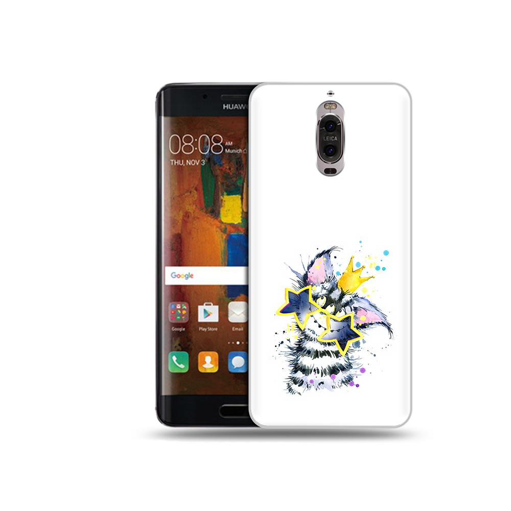 

Чехол MyPads Tocco для Huawei Mate 9 Pro Мартовский Нуся (PT50613.55.114), Прозрачный, Tocco