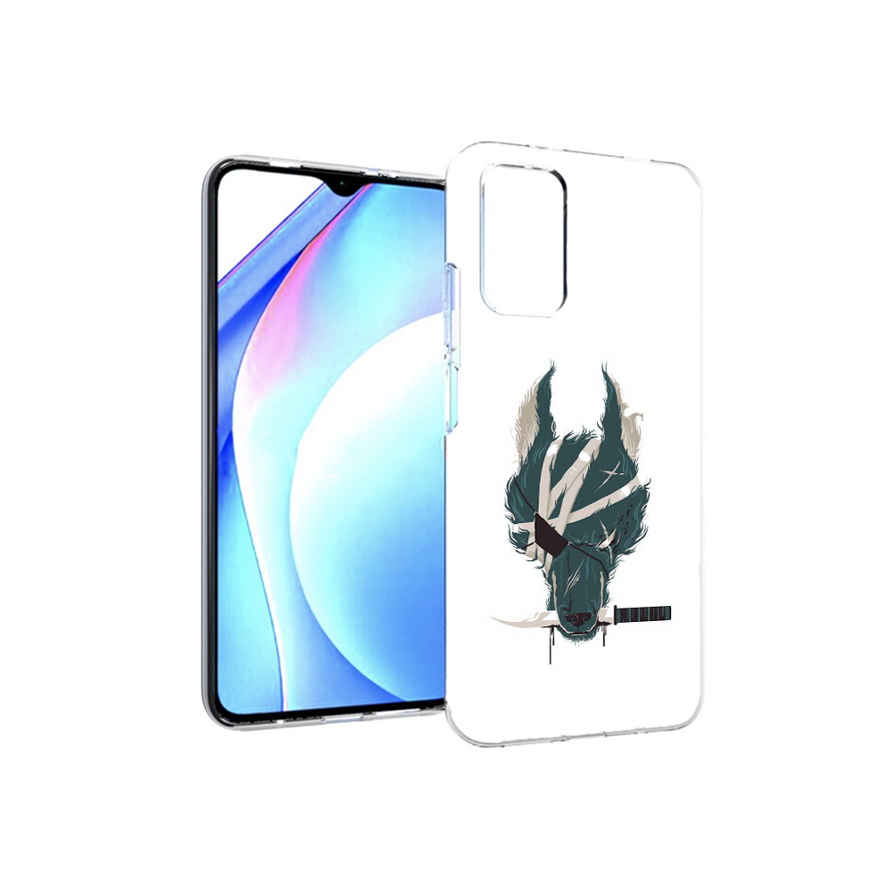 Чехол MyPads Tocco для Xiaomi Redmi 9T волк-разбойник (PT226951.281.271)