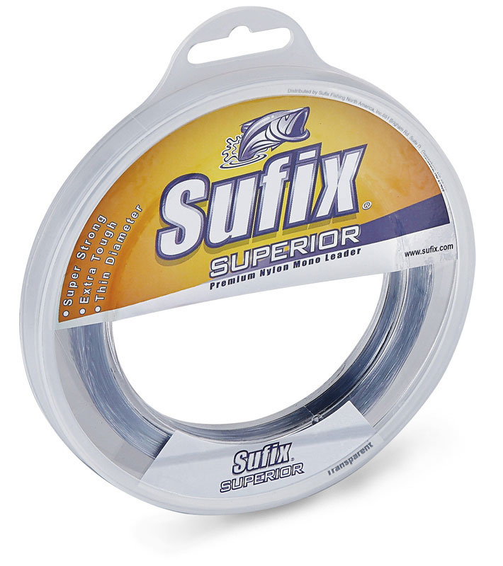 

Леска монофильная Sufix Superior Leader 1 мм, 100 м, 60 кг, clear, Superior Leader