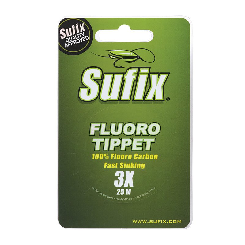 фото Леска sufix fluoro tippet прозрачная 25 м 0.108 мм 0,9 кг ds1il012024a3f