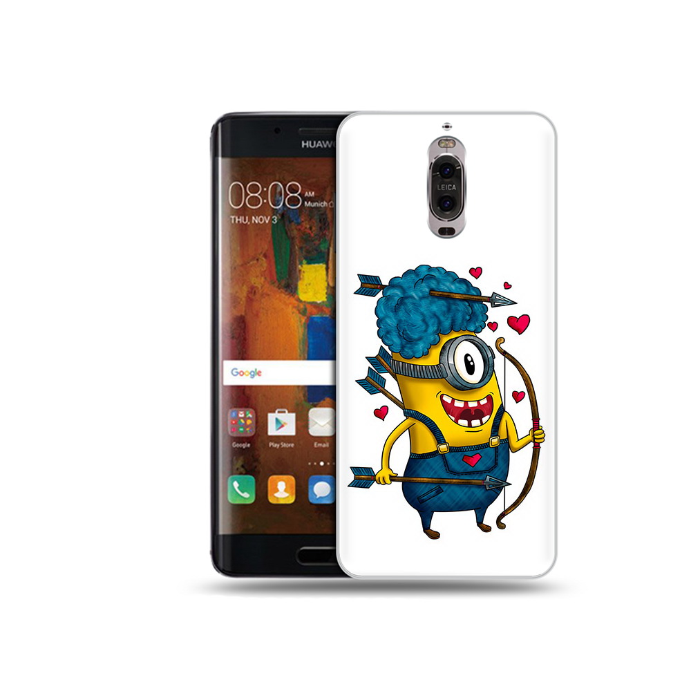 

Чехол MyPads Tocco для Huawei Mate 9 Pro Миньон купидон (PT50613.55.117), Прозрачный, Tocco
