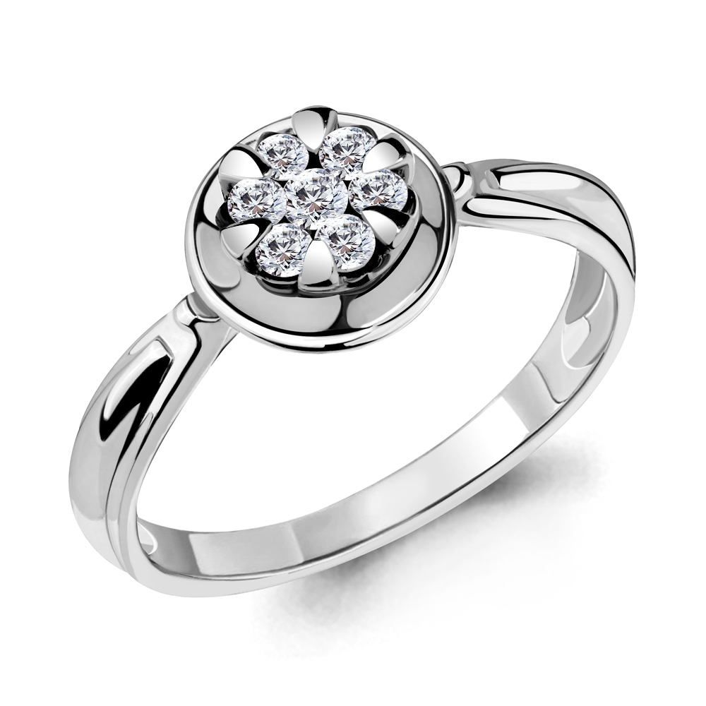 

Кольцо из белого золота с бриллиантом Aquamarine Aquamarine 963663_585_бз р, 963663_585_бз