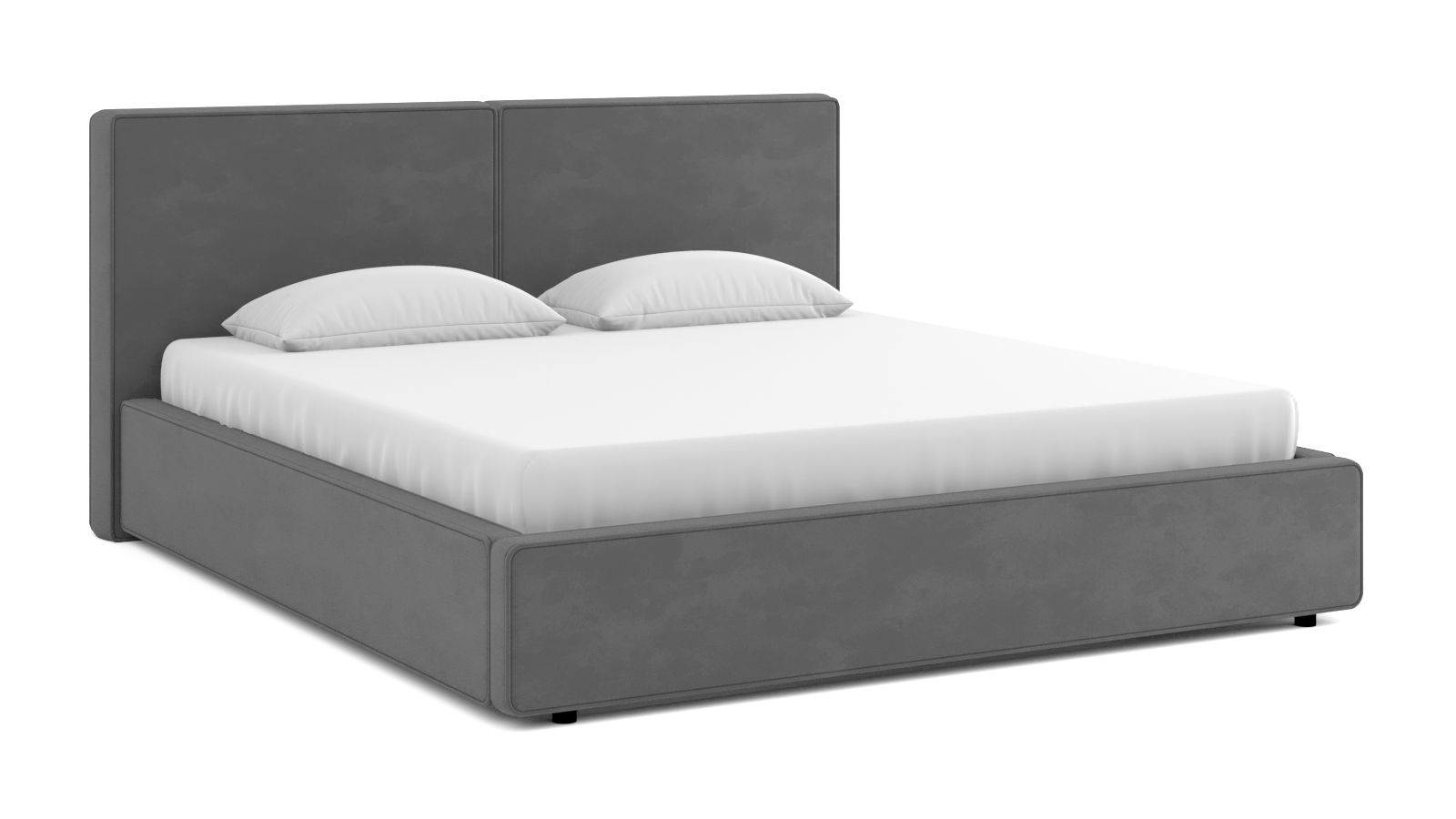 

Кровать Askona Murrey I Sky Velvet 16 160х200, Серый