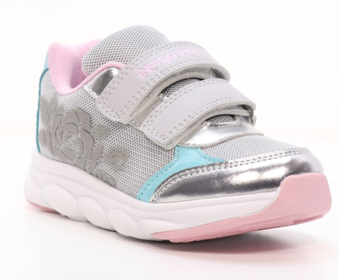 

Полуботинки детские Indigo Kids 90-600, серый, 27, 90-600