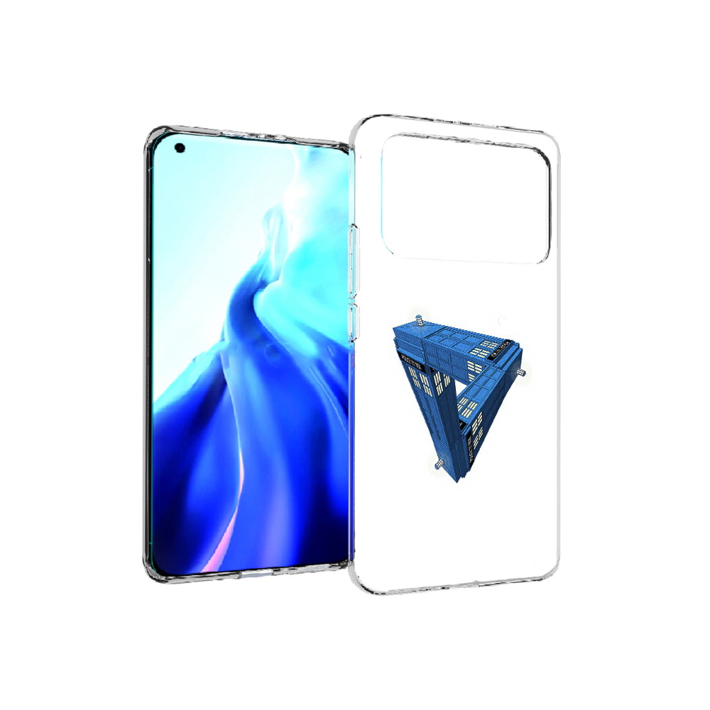 

Чехол MyPads Tocco для Xiaomi Mi 11 Ultra головолока абстракция (PT160500.261.291), Прозрачный, Tocco