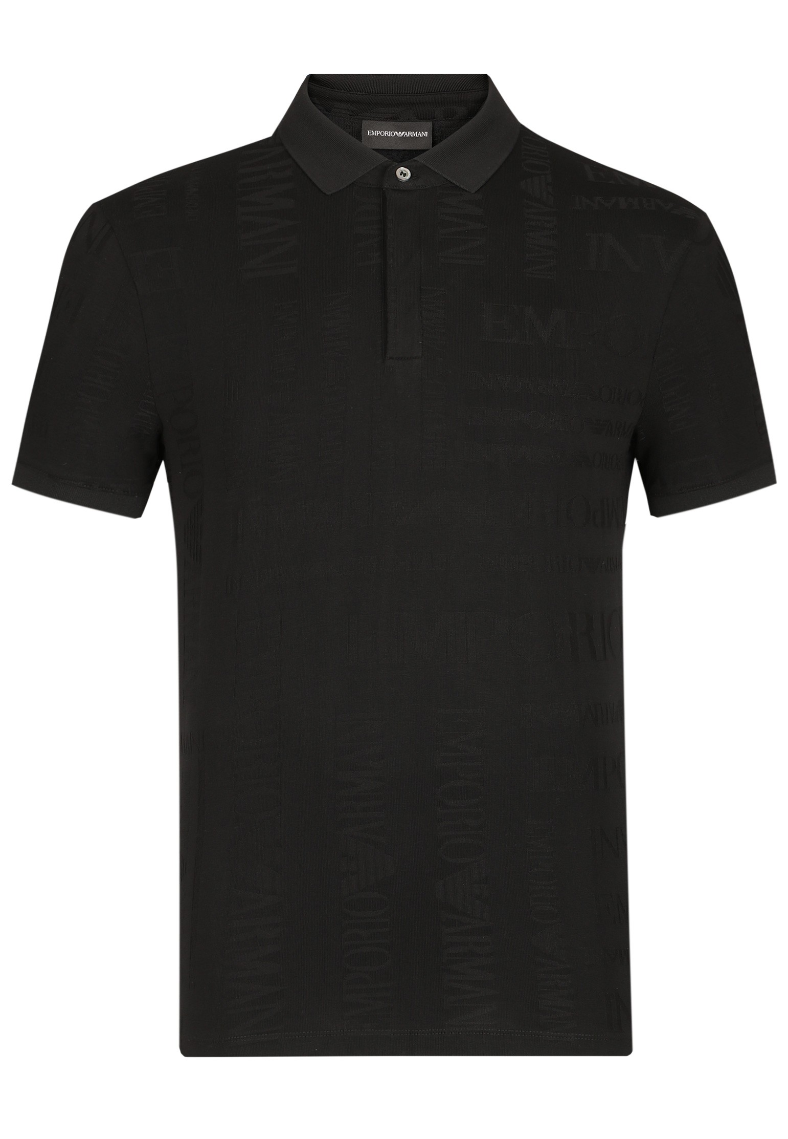 

Футболка-поло мужская Emporio Armani 116820 черная XL, 116820