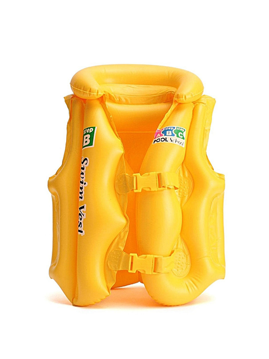 Надувной спасательный жилет Summertime Swim vest М Желтый надувной спасательный жилет summertime swim vest l желтый