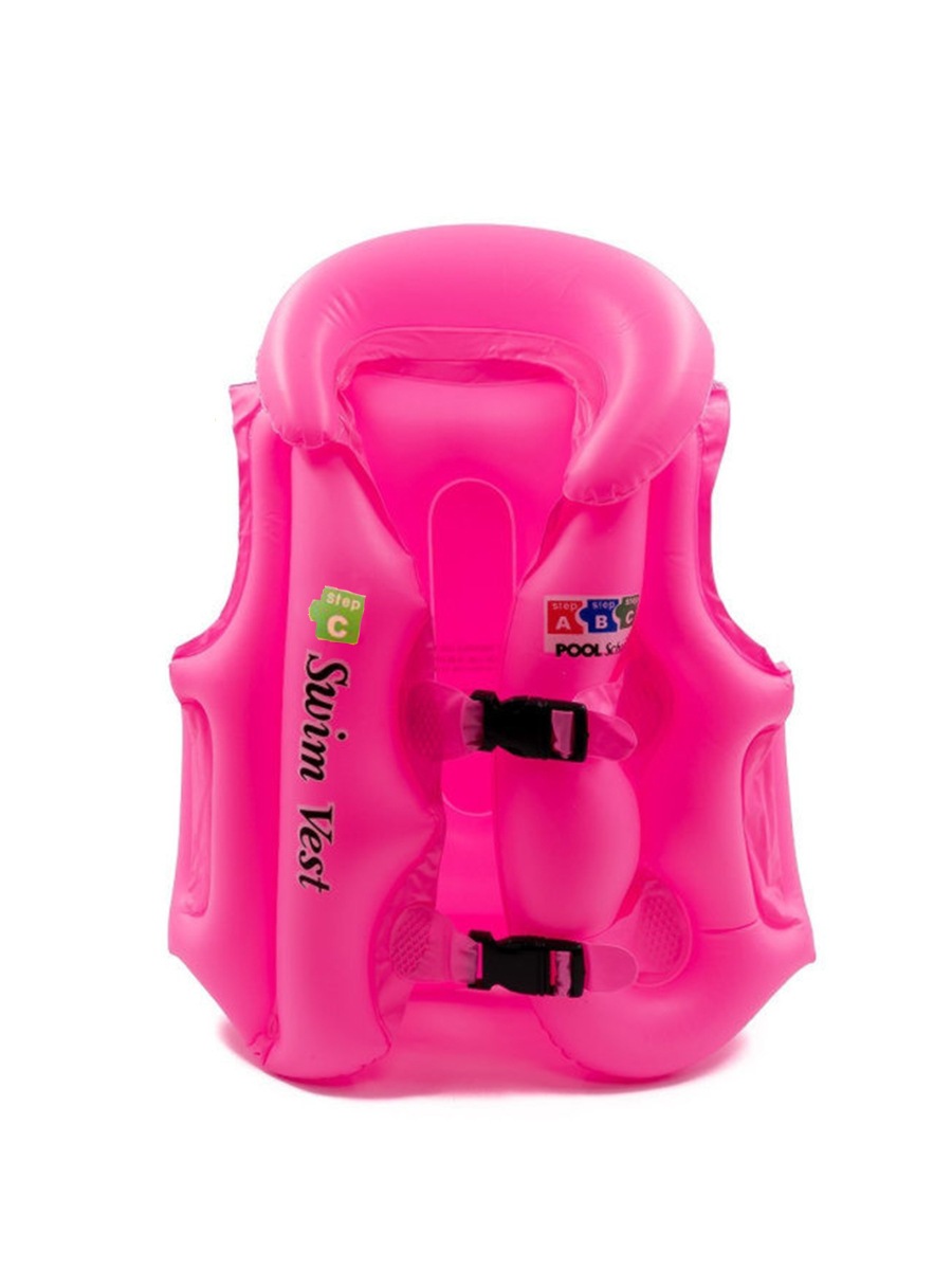 Надувной спасательный жилет Summertime Swim vest S Розовый жилет спасательный mad wave life vest m0750 03 5 00w