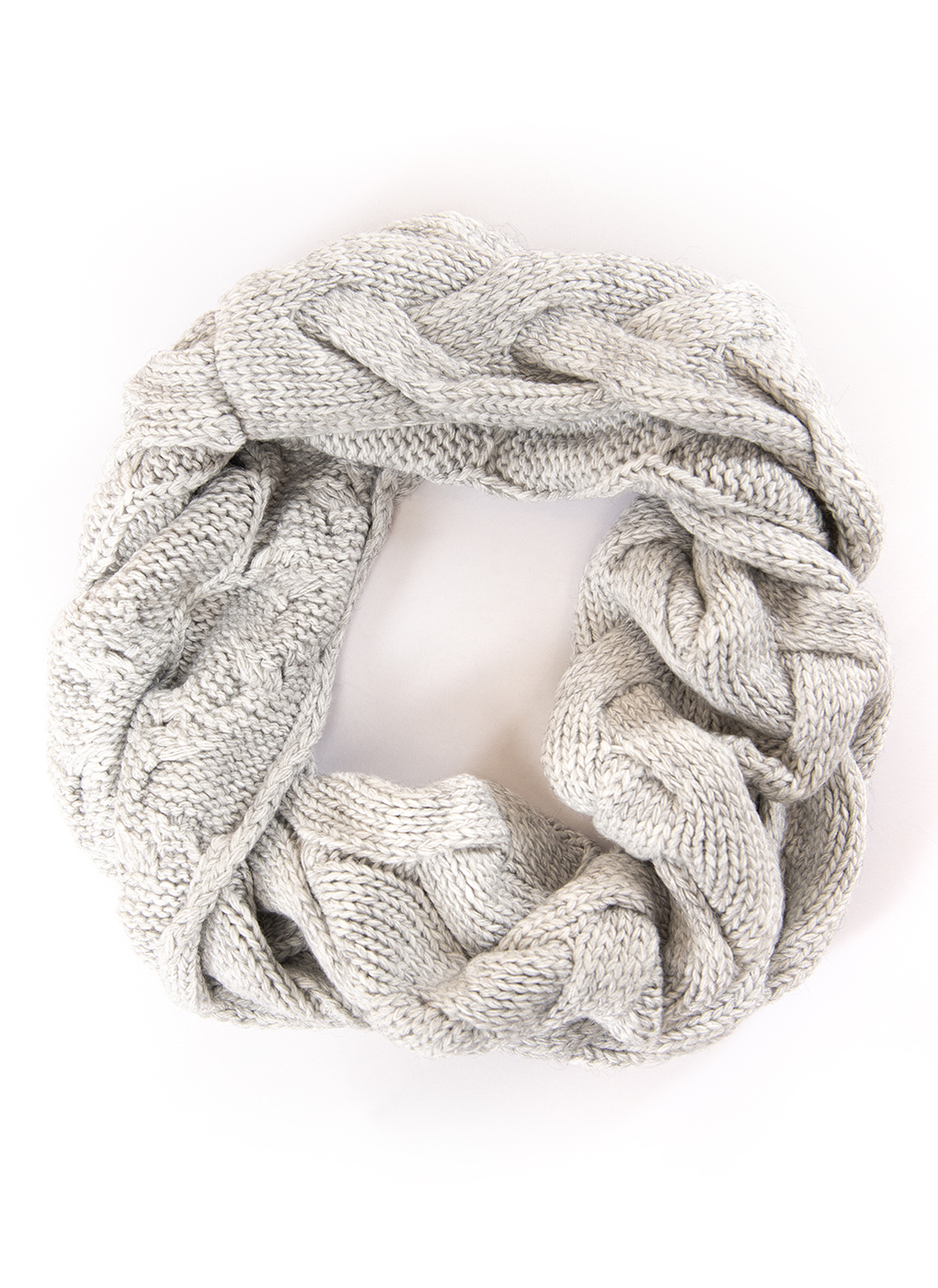 

Снуд женский Каляев 42307 серый светлый, 42307