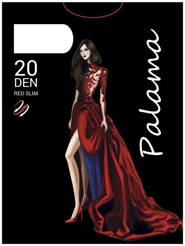 

Колготки женские Palama RED SLIM черные 2, Черный, RED SLIM