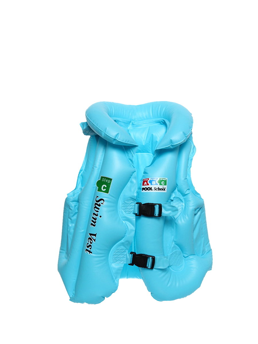 Надувной спасательный жилет Summertime Swim vest S Голубой жилет спасательный mad wave life vest m0750 03 4 00w