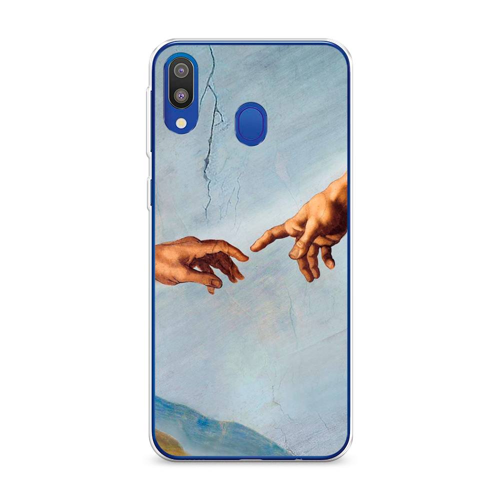 

Чехол Awog на Samsung Galaxy M20 "Сотворение Адама", Разноцветный, 27450-9