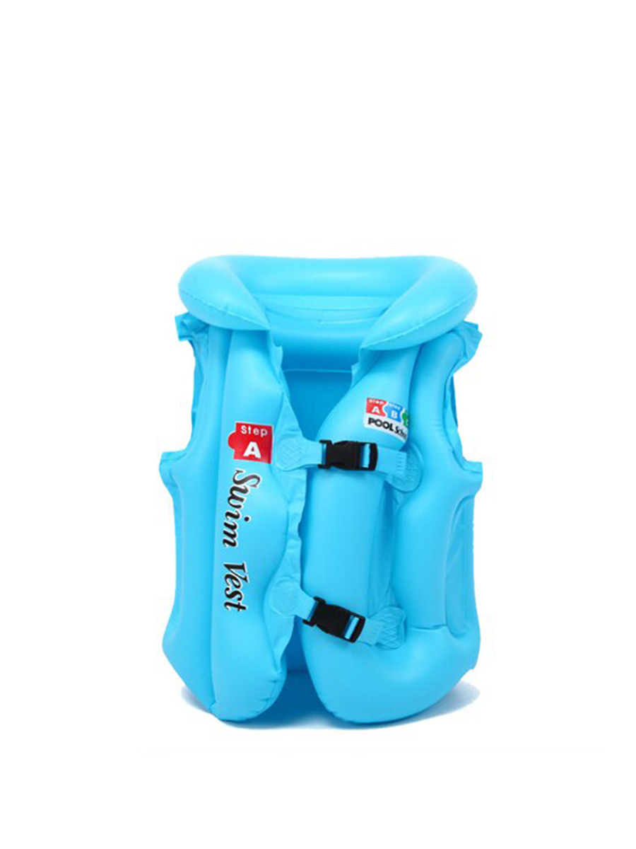 

Надувной спасательный жилет Summertime Swim vest L Голубой, надувной жилет