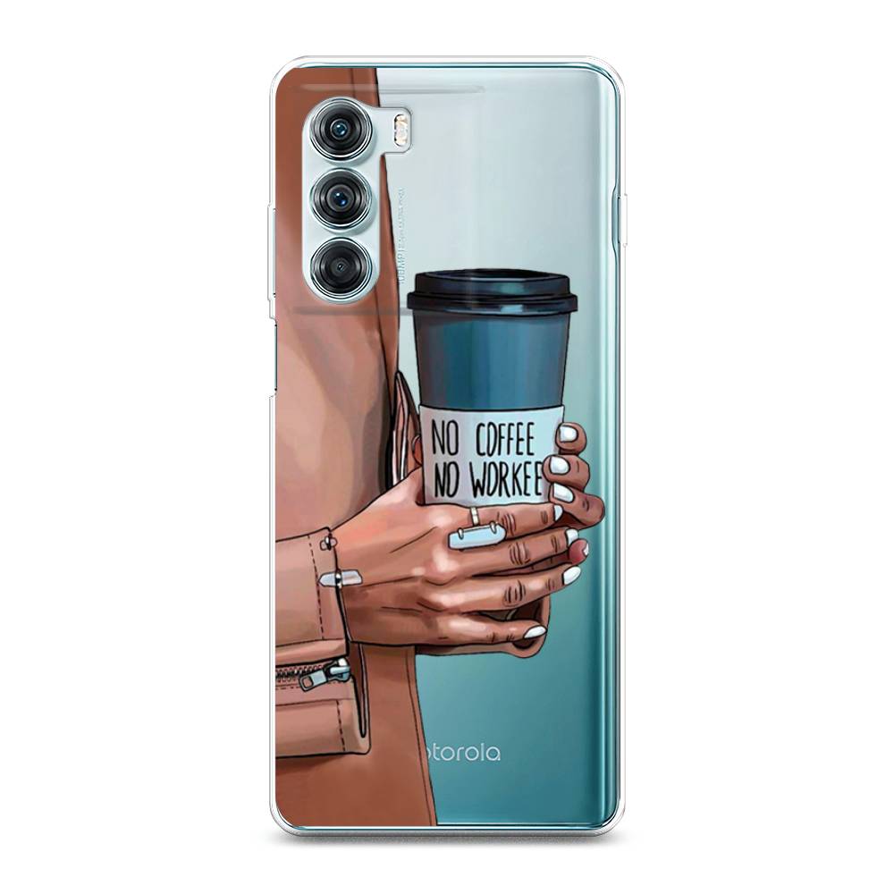 

Чехол Awog на Motorola Moto Edge S30 "No coffee", Разноцветный, 243050-7