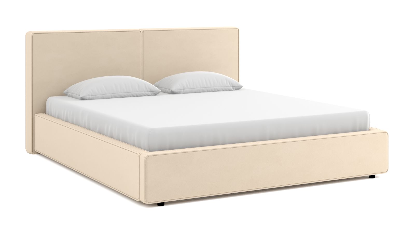 

Кровать Askona Murrey I Sky Velvet 21 140х200, Белый
