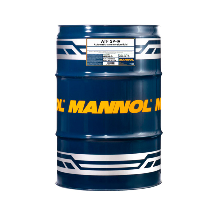 

Трансмиссионная жидкость 8219 MANNOL ATF SP-IV 60л