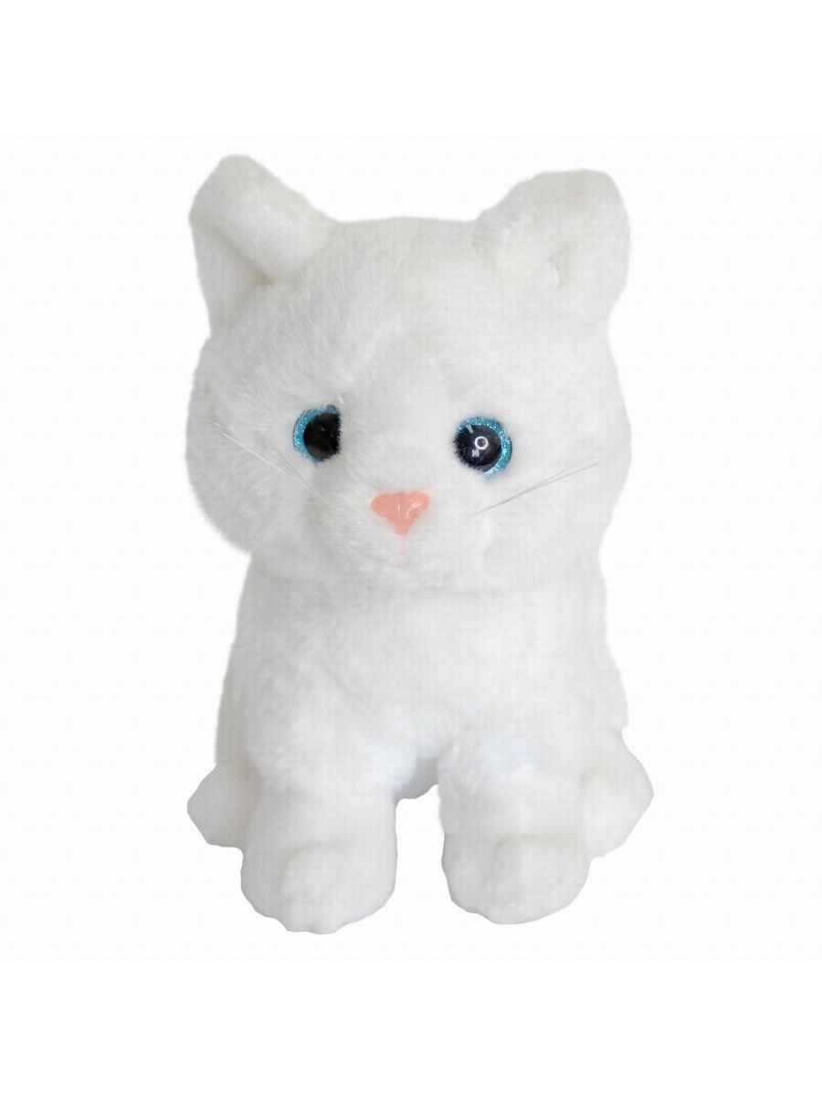 фото Мягкая игрушка abtoys кошечка белая, 15см junfa toys ltd.