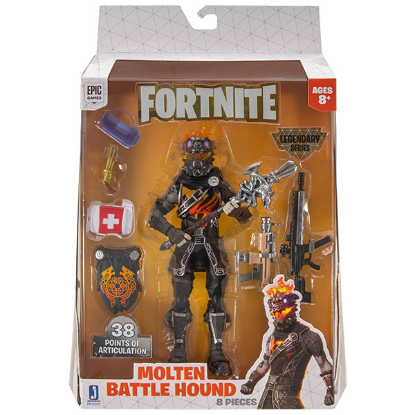 Jazwares Фигурка героя из серии Fortnite - Molten Battle Hound LS с аксессуарами