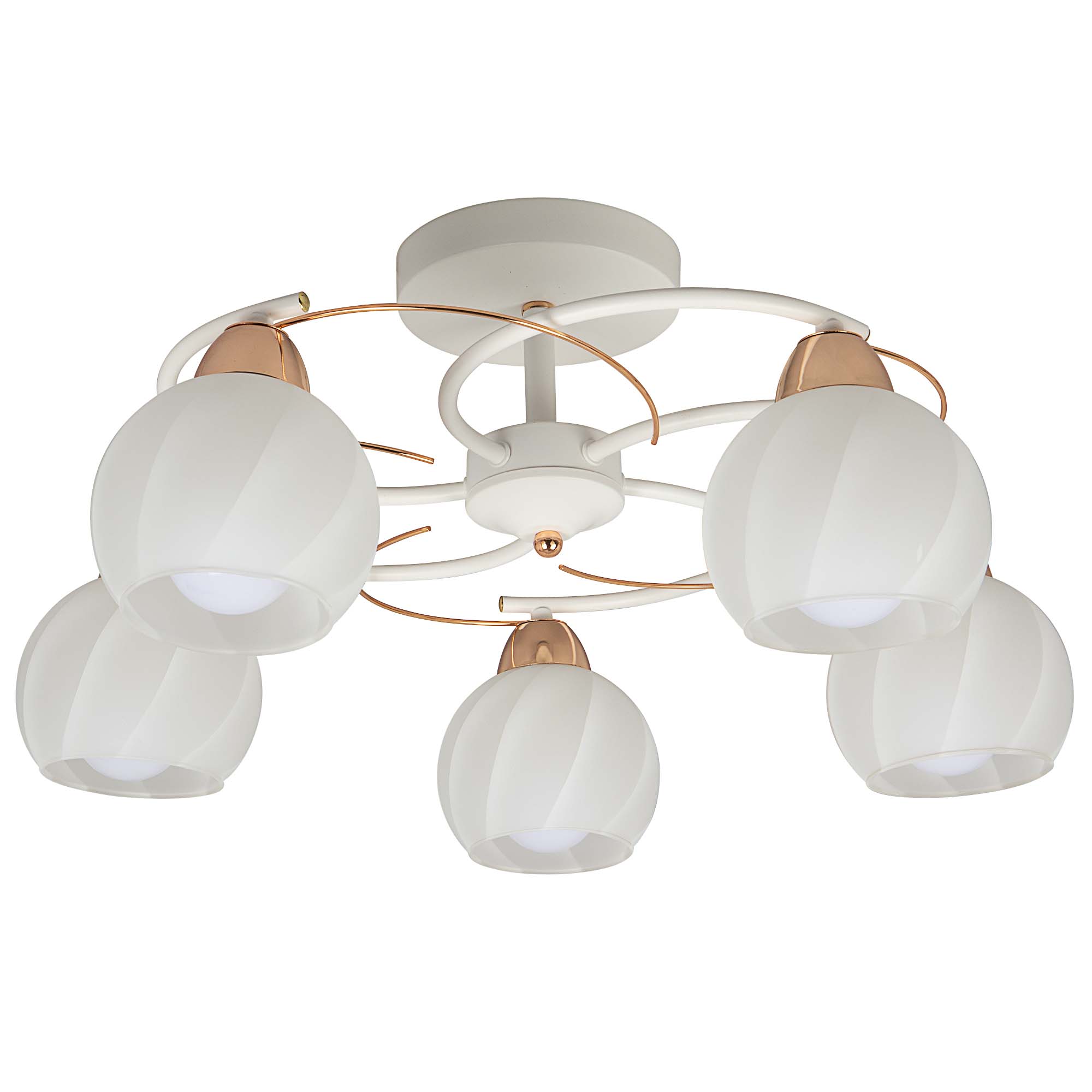 

Люстра HIPER H179-5 5хE27х60Вт WHITE/GOLD, Elba H179-5