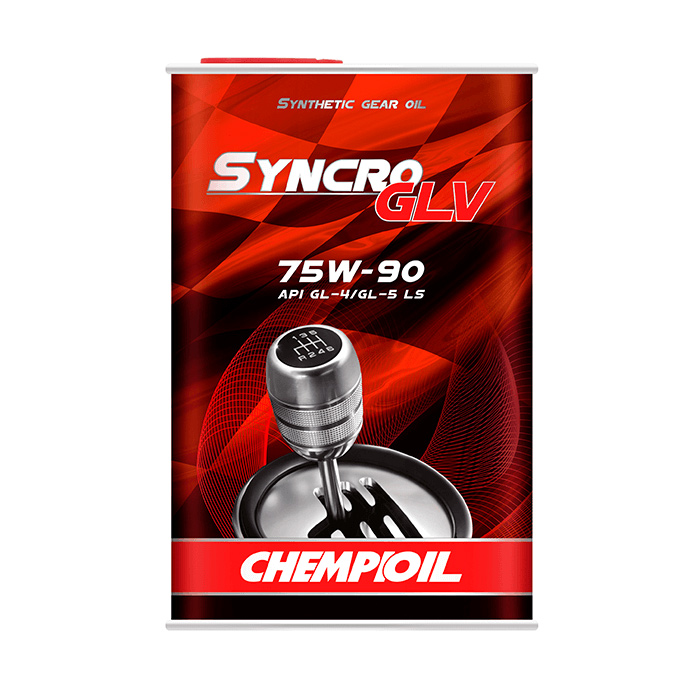 фото Трансмиссионное масло chempioil syncro glv 75w-90 синтетическое s1353, 4 л