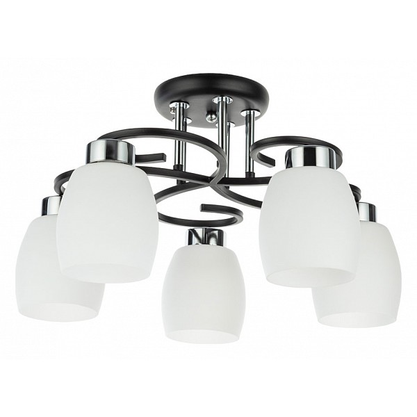 фото Потолочная люстра krit a4505pl-5bk arte lamp