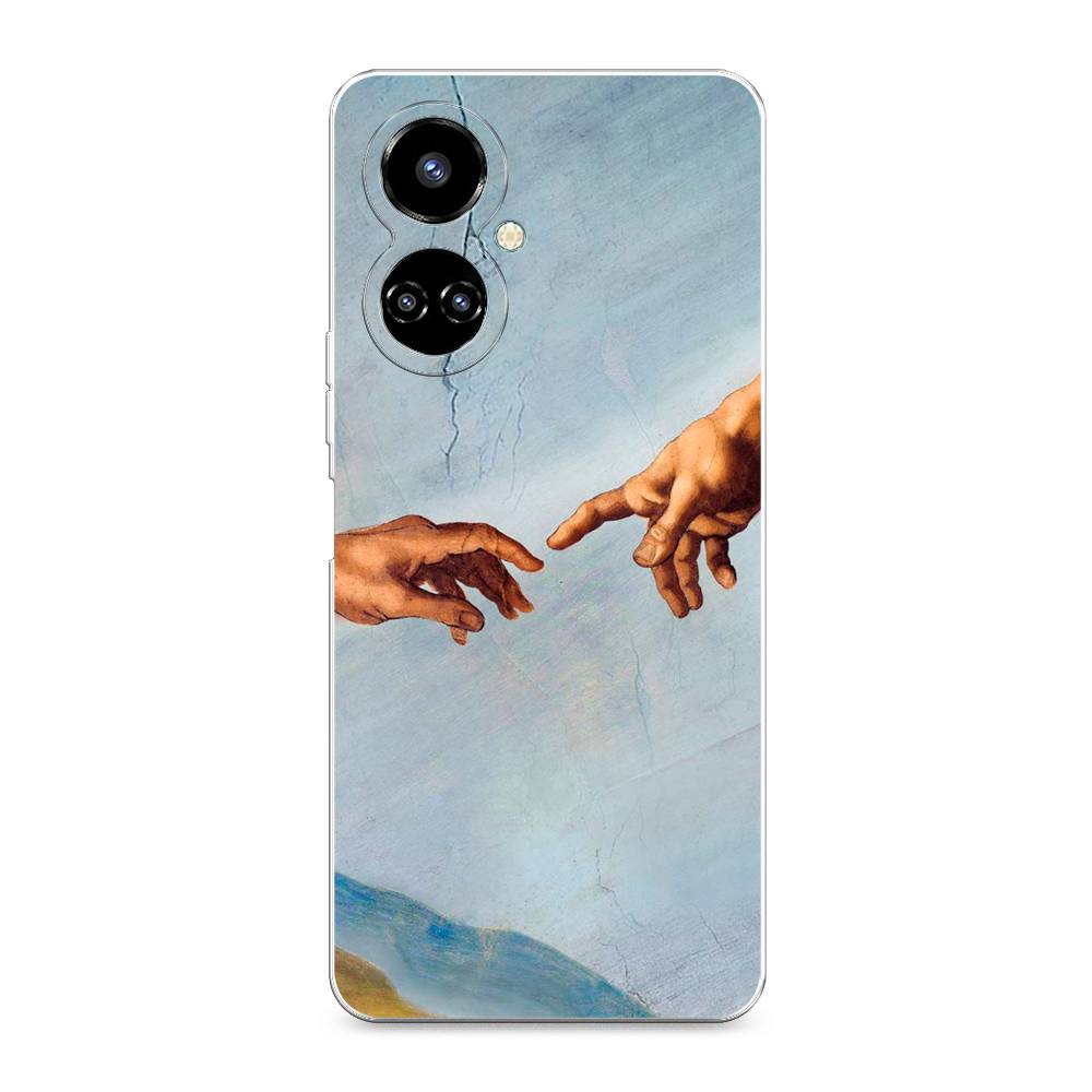 

Чехол Awog на Tecno Camon 19/19 Pro 4G "Сотворение Адама", Разноцветный, 301650-9
