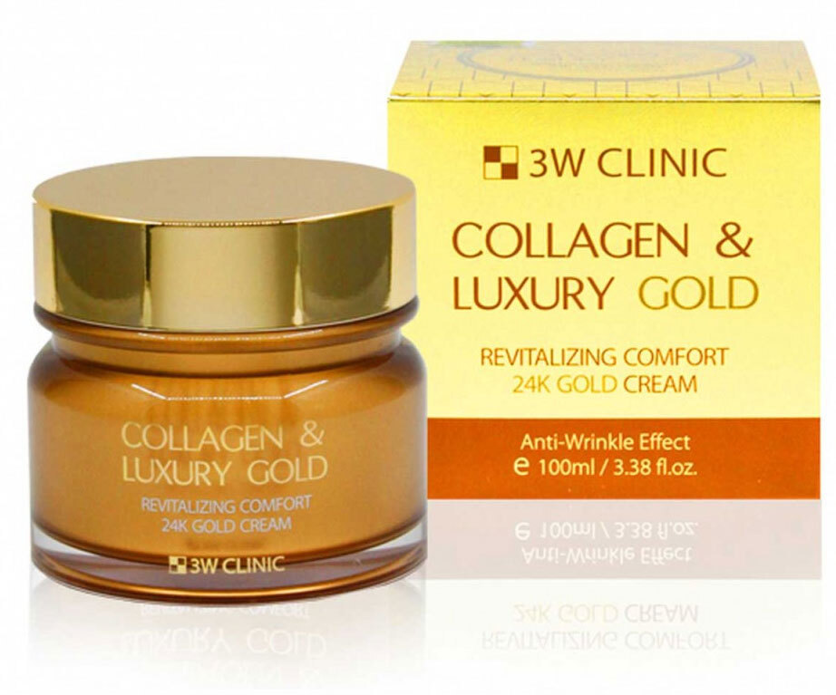 

3W Clinic - Крем для лица "Collagen&Luxury Gold" 100мл, adels18048