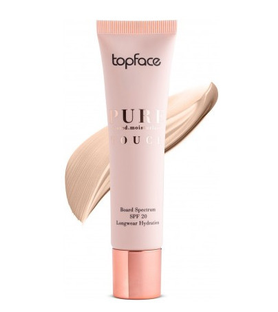 

TopFace - Тональный крем увлажняющий "Pure Touch Tinted Moisturizer" PT566, 30мл (001), adels16326
