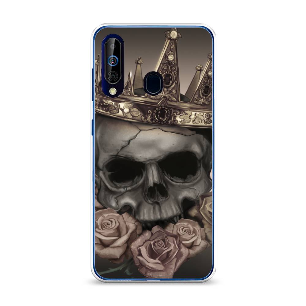 фото Силиконовый чехол "череп 22" на samsung galaxy a60 awog