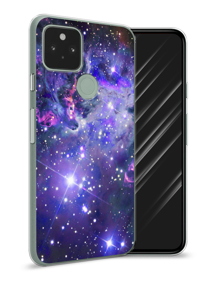 

Чехол Awog на Google Pixel 5A "Яркая галактика", Разноцветный, 271050-4