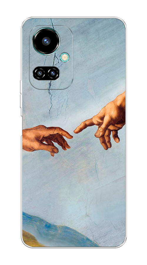 

Чехол Awog на Tecno Camon 19/19 Pro 4G "Сотворение Адама", Разноцветный, 302250-9
