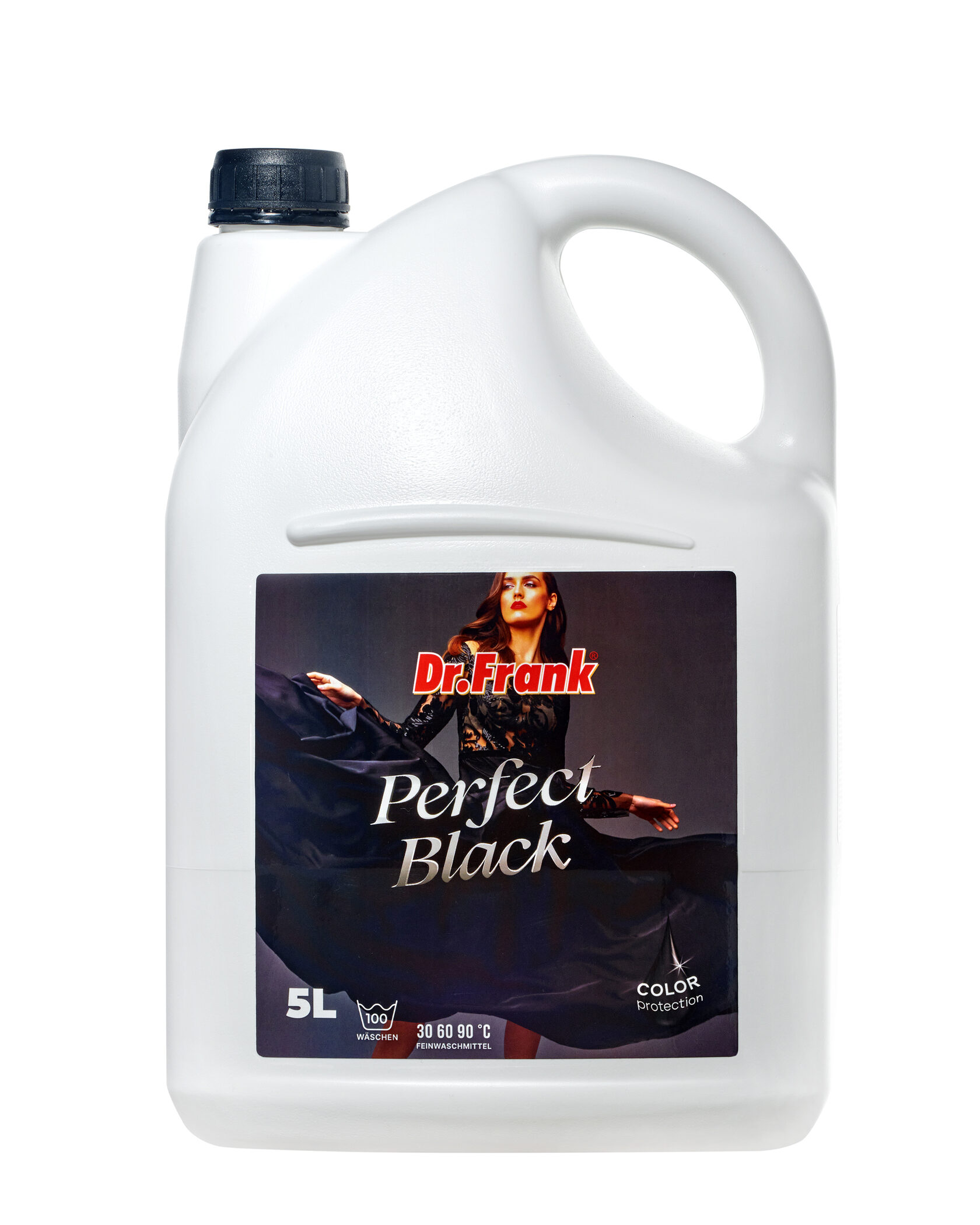 фото Жидкое средствао для стирки черного белья dr. frank perfect black 5 л. 100 стирок dr.frank