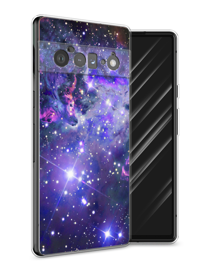 

Чехол Awog на Google Pixel 6 Pro "Яркая галактика", Разноцветный, 270950-4