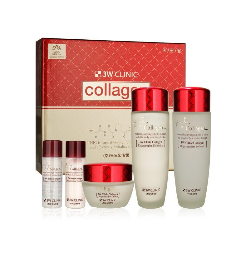 

3w Clinic - Набор д/ухода за лицом "Collagen Skin Care 3 Set", adels14694