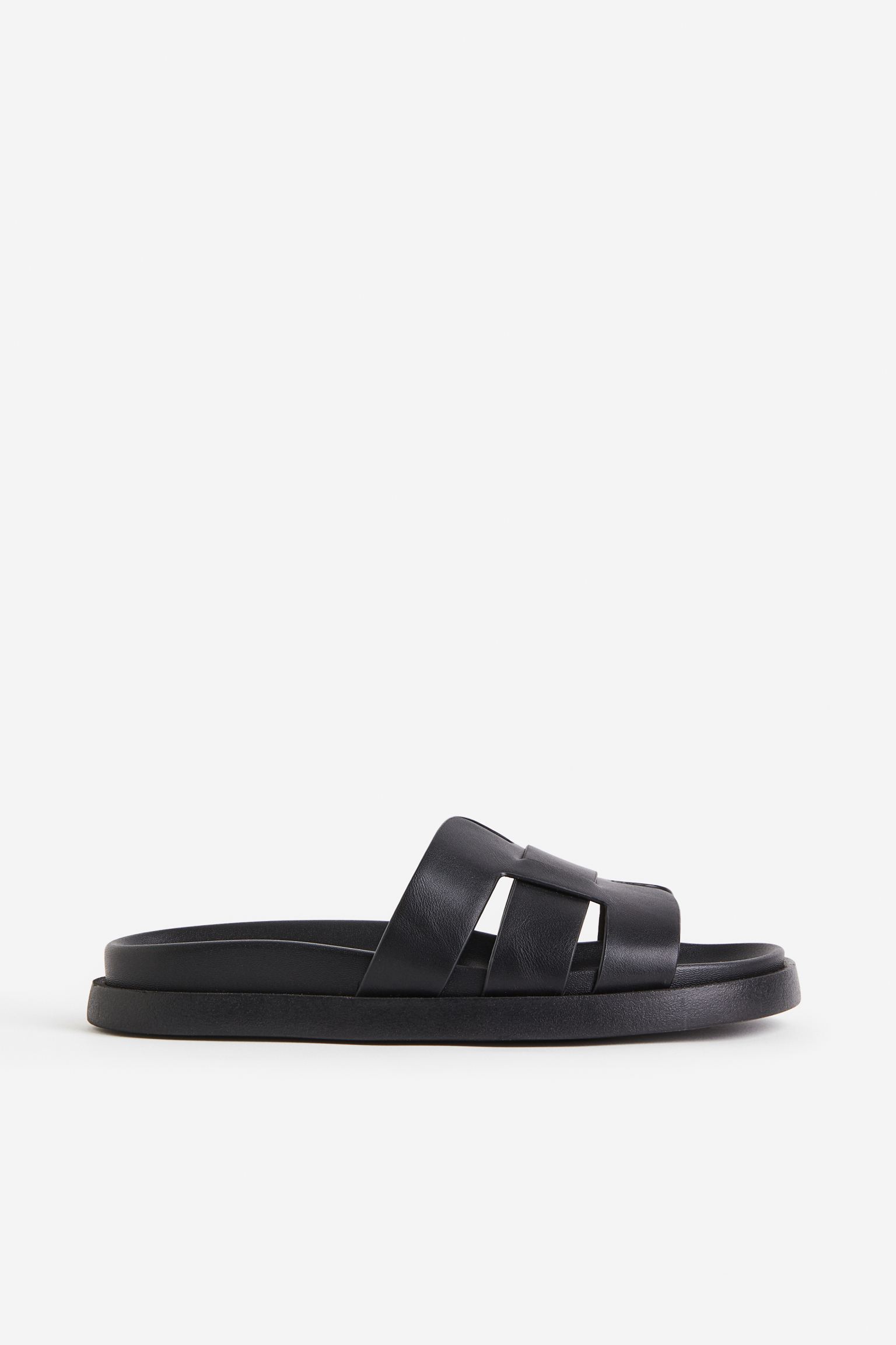 

Сабо женские H&M 1153747 черные 37 EU (доставка из-за рубежа), Черный, 1153747