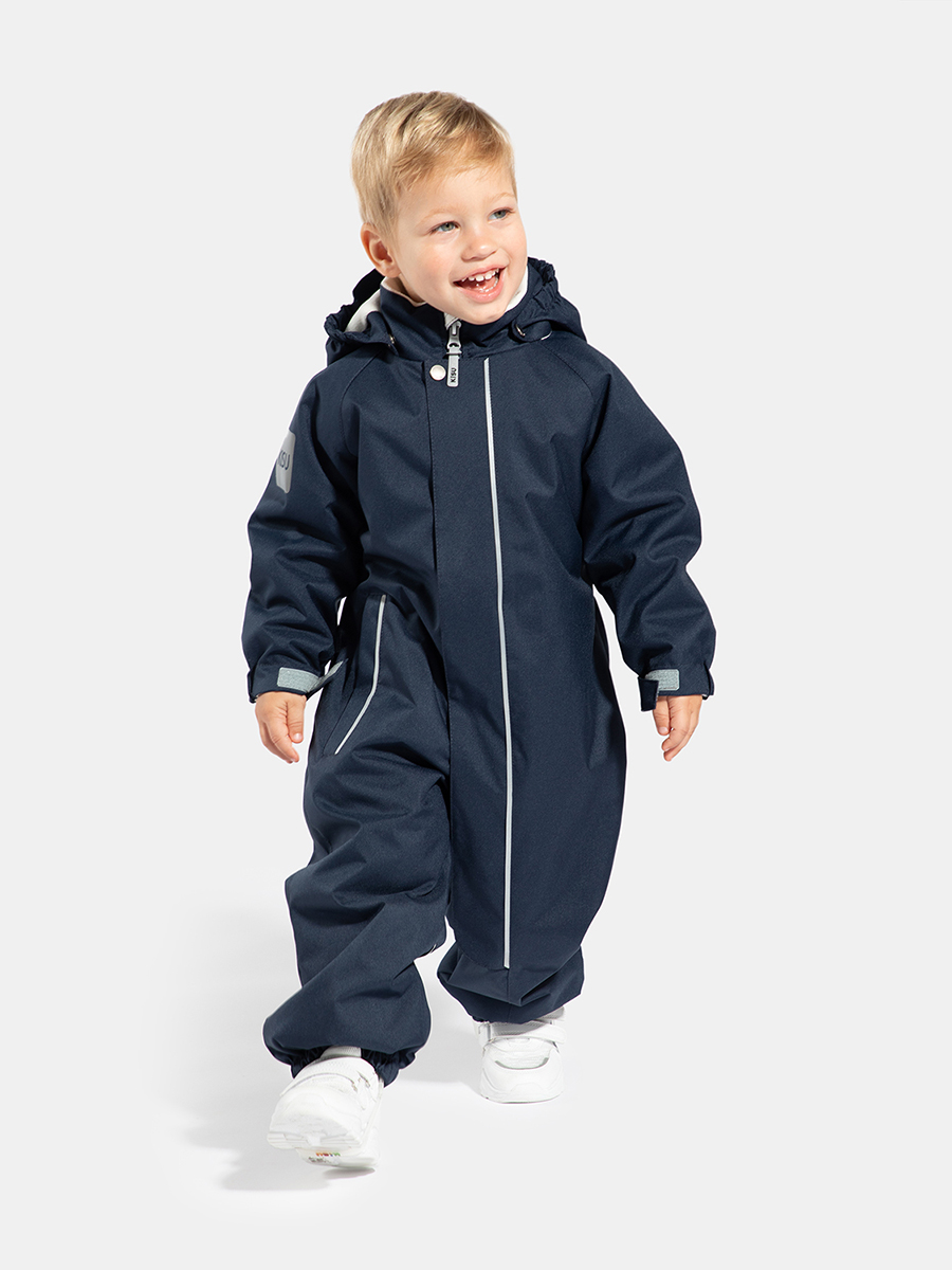 

Комбинезон детский KISU S24-30601, 903, 80, Синий, S24-30601