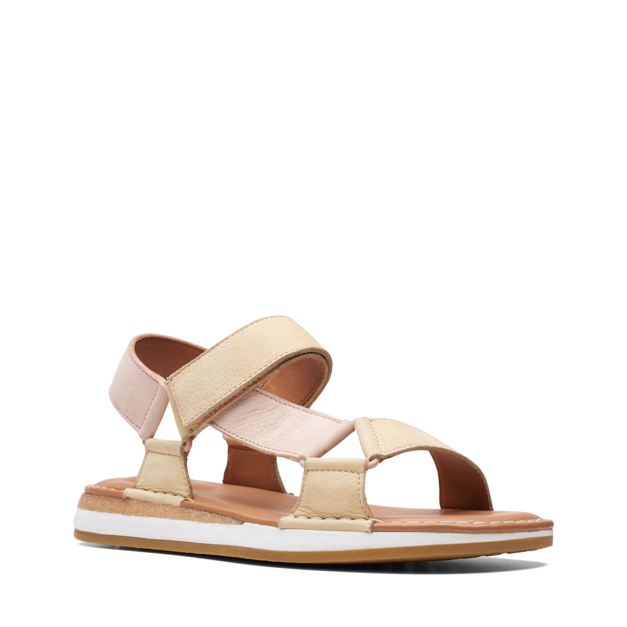 

Сандалии женский Clarks 26170447 бежевые 42 EU, Бежевый, 26170447
