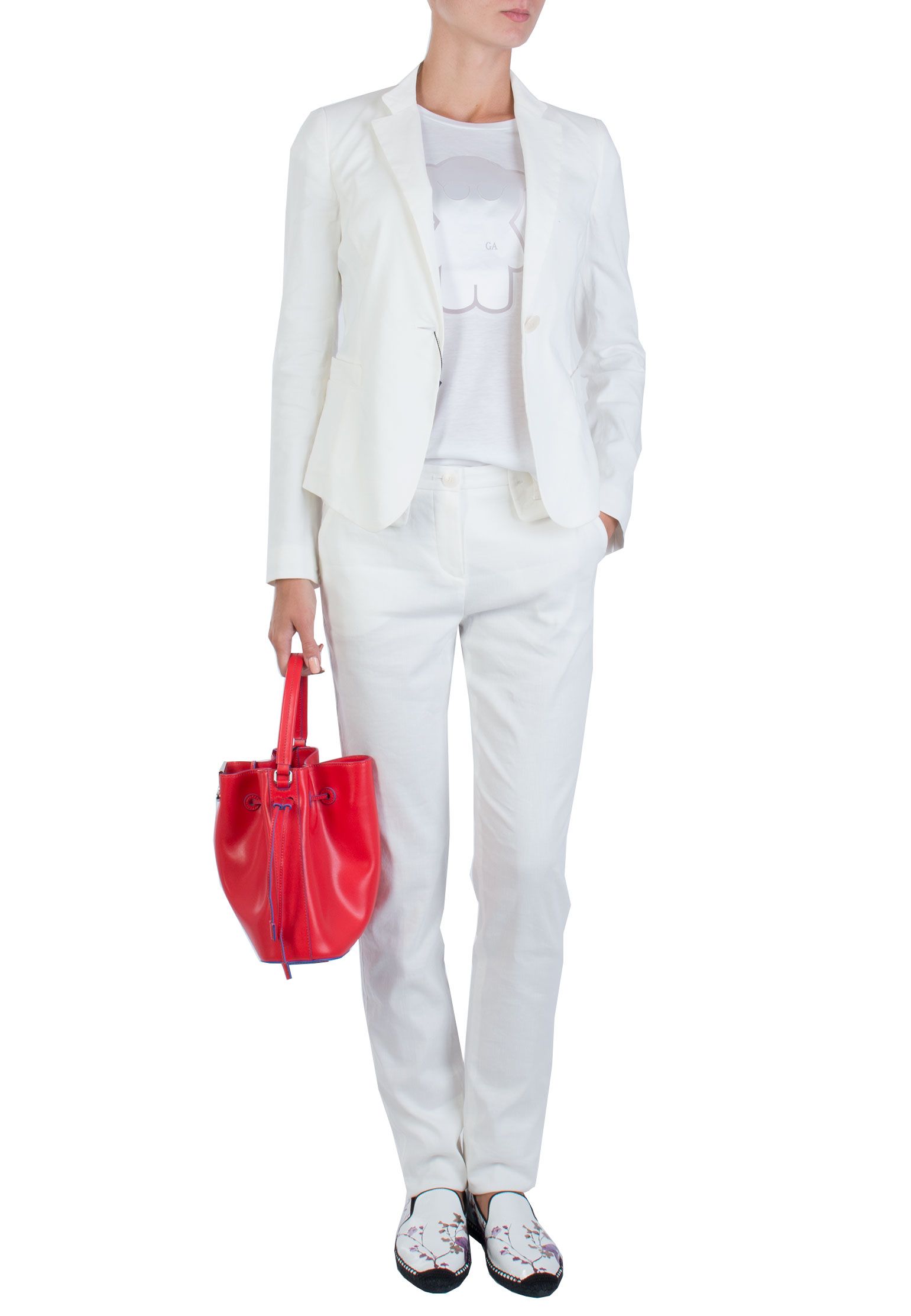 

Жакет женский Emporio Armani 71372 белый 40 IT, 71372