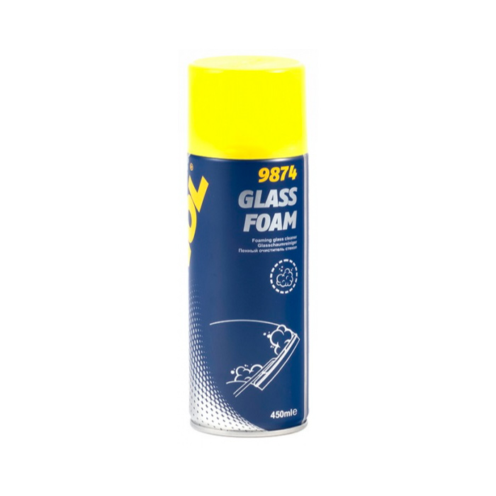 Очиститель для стекол Mannol Glass Foam 2487 0,45 л.