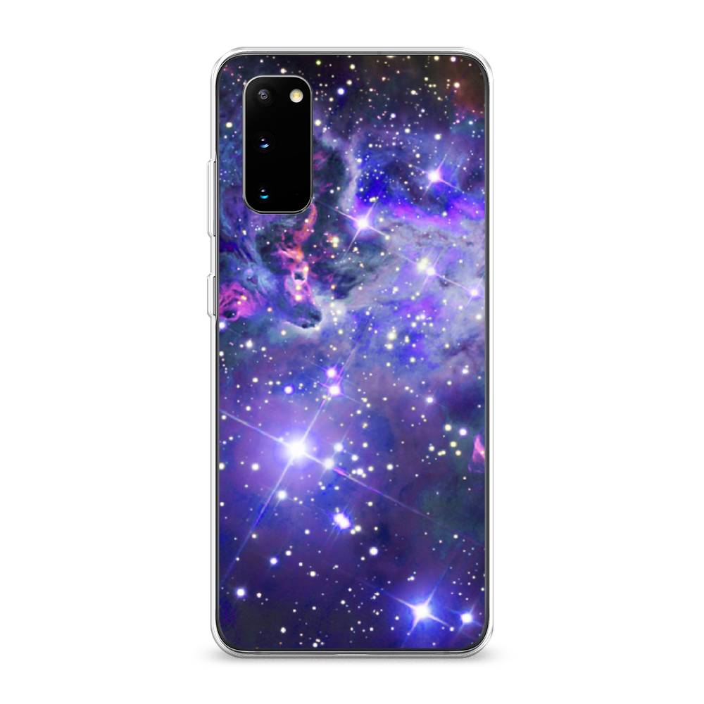 

Чехол Awog на Samsung Galaxy S20 "Яркая галактика", Разноцветный, 29250-4