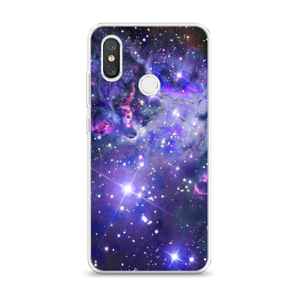 

Чехол Awog на Xiaomi Mi 8 "Яркая галактика", Разноцветный, 33550-4